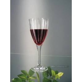Pahare vin rosu 300 ml din cristal de Bohemia - Caren - Nr catalog 739 (Pahare)
