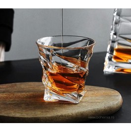 Pahare de whisky Bohemia cristalit - Casablanca - Nr catalog 2673 (Pahare)