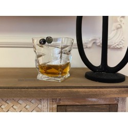 Pahare whisky din cristal de Bohemia - Zig-Zag - Nr. catalog 3970