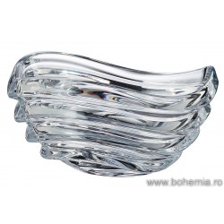 Fructiera cristalit Bohemia 22 cm - Wave - Nr catalog 1437 (Fructiere - Boluri - Platouri)