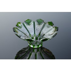 Fructiera 30 cm din cristal de Bohemia - Peel - Nr catalog 402 (Fructiere - Boluri - Platouri)
