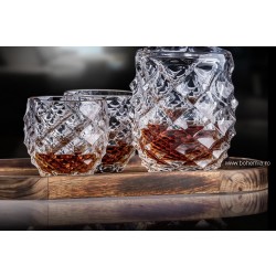 Pahare de whisky sau coniac Bohmia cristal - Morris - Nr catalog 3001 (Pahare)