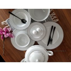 Porcelain table set - Rose - Catalog No 1072