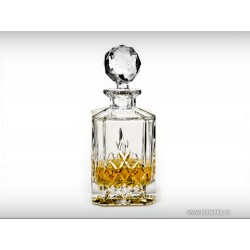 Sticla de whisky sau coniac din cristal de Bohemia - Angela - Nr catalog 2166 (Sticle si carafe)