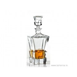 Sticla whisky 900 ml din cristal de Bohemia - Havana - Nr. catalog 1027 (Sticle si carafe)