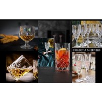 Crystal colection of glasses - Sheffield - Catalog no 788