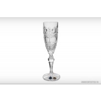 Crystal champagne glasses - Thea - Catalog No 1354