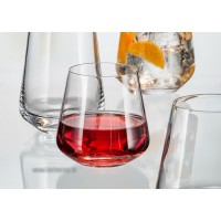 Crystallite whisky glasses 290 ml.- Ardent - Catalog no 3052
