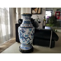Cloisonne vase - Catalog no 2920