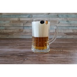 Set 6 halbe de bere din cristal de Bohemia - Brittany - Nr catalog 2970 (Ceasca)