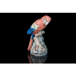 Figurină din porțelan de Bohemia Papagal