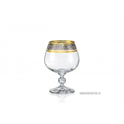 Pahare de coniac 250 ml Bohemia cristalin - Claudia Royal - Nr catalog 3313