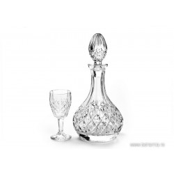 Set pahare de lichior cu sticla cristal Bohemia - Angela - Nr catalog 3217 (Pahare cu sticla)