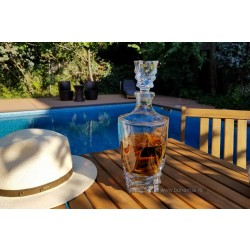 Sticla de whisky 900 ml Bohemia cristalin - PORTO - Nr catalog 3768