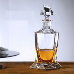 Sticla whisky/ tarie Bohemia cristal- Quadro - Nr catalog 1413