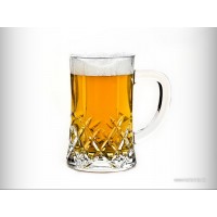 Set 6 halbe de bere din cristal de Bohemia - Sheffield - Nr catalog 2934