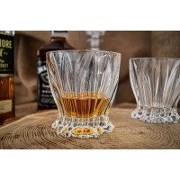 Set 6 pahare de whisky Bohemia cristalin- Venus Plantica - Nr catalog 2450