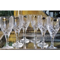 Pahare vin alb/rosu 240 ml din cristal de Bohemia - Sheffield - Nr catalog 812