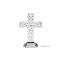 Cruce mare impletita din cristal de Bohemia- Nr catalog 1032